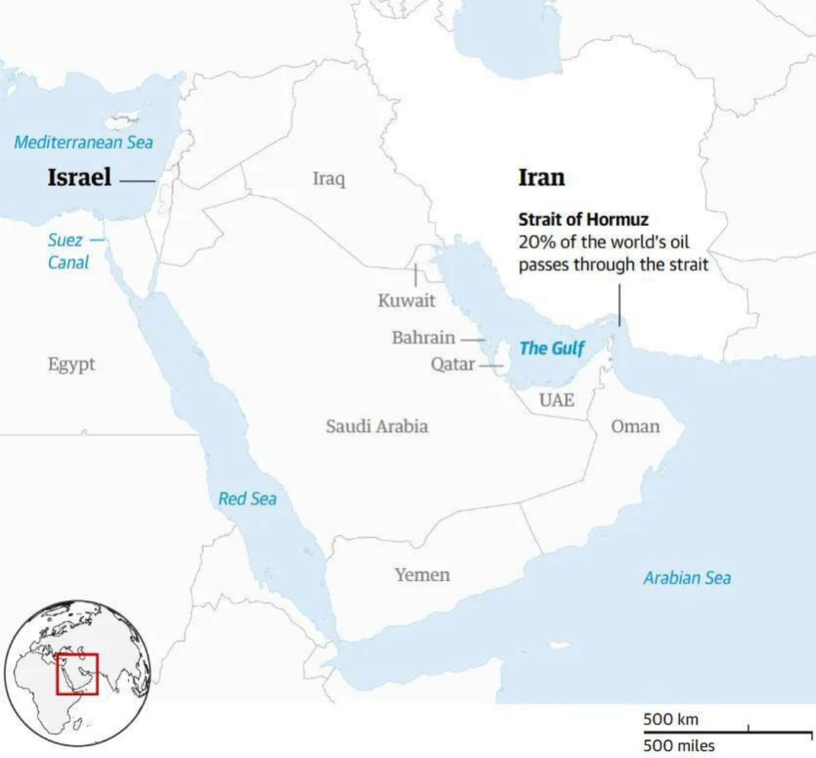 Иран Ормуз бұғазын жапты